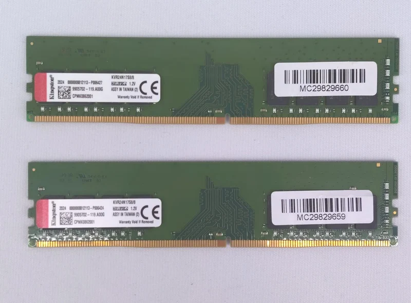 KINGSTON DDR4-Speicher DDR4 19200 8GB 2 Chips