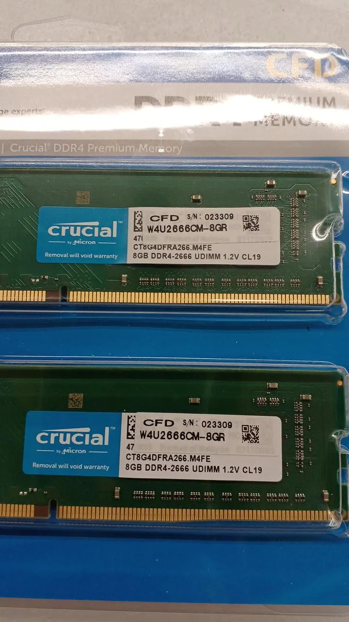 CRUCIAL [8GBx2] DDR4-Speicher W4U2666CM-8GR