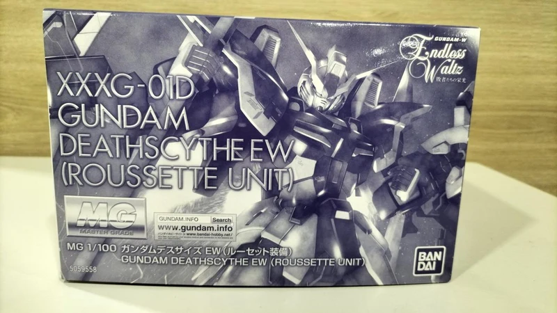 BANDAI New Mobile Report Gundam W ENDLESS WALTZ 1/100 MG XXXG-01D Gundam Deathscythe EW