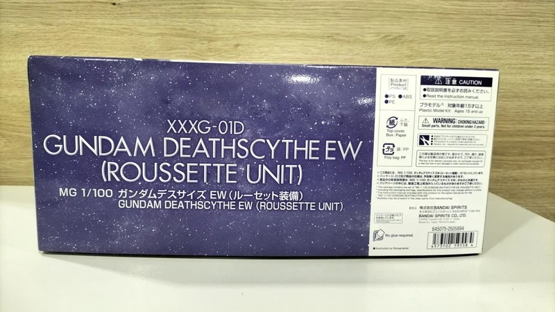 BANDAI New Mobile Report Gundam W ENDLESS WALTZ 1/100 MG XXXG-01D Gundam Deathscythe EW