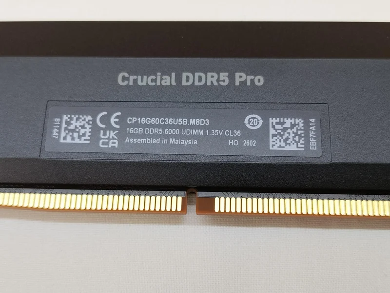 CRUCIAL Speicher: DDR5 PRO CP16G60C36U5B