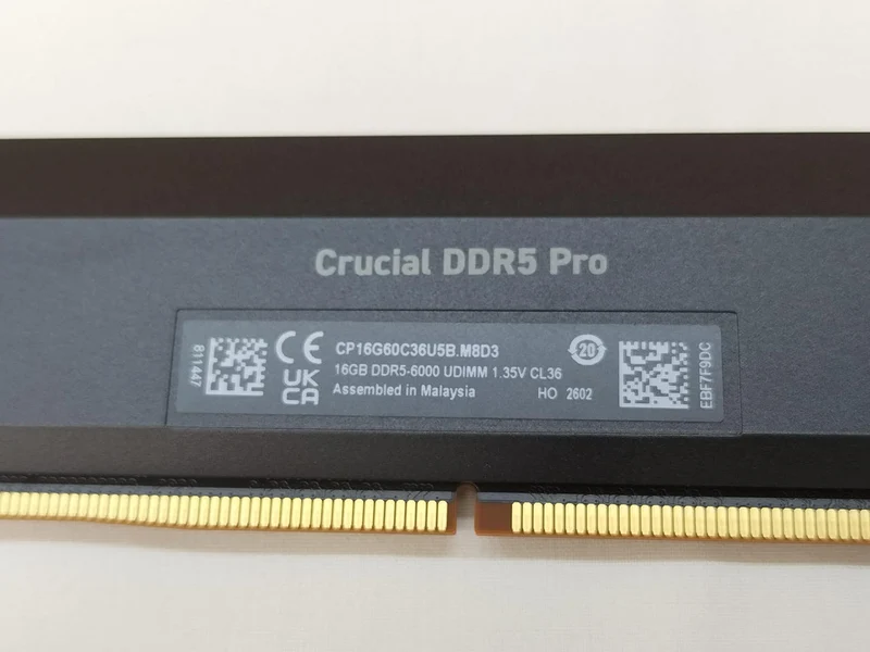 CRUCIAL Speicher: DDR5 PRO CP16G60C36U5B
