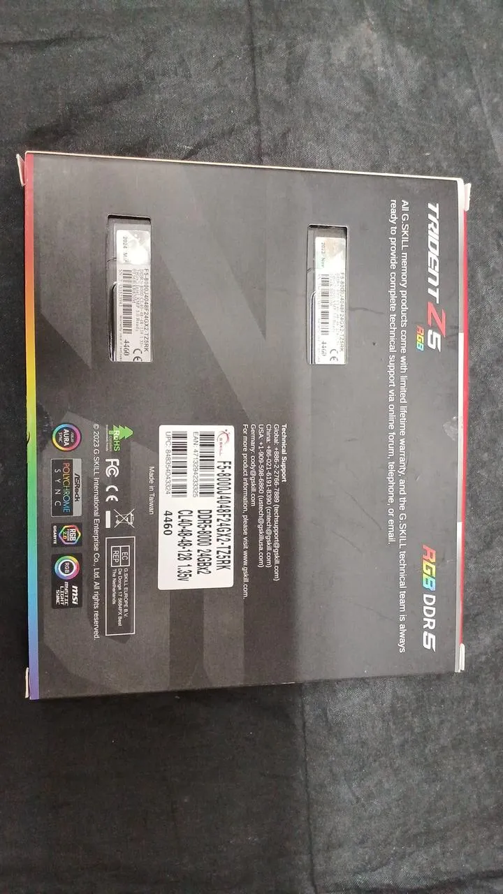G.SKILL Speicher: F5-8000J4048F24GX2