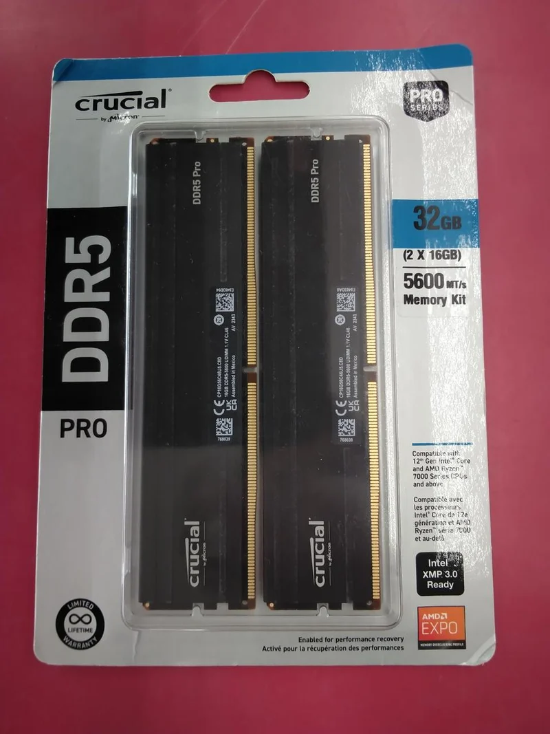 CRUCIAL DDR5-Speicher CP2K16GB55C48UB