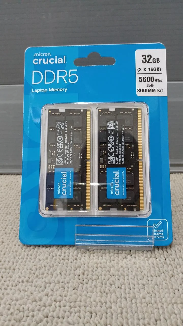 CRUCIAL DDR5-Speicher DDR5-5600SODIMM