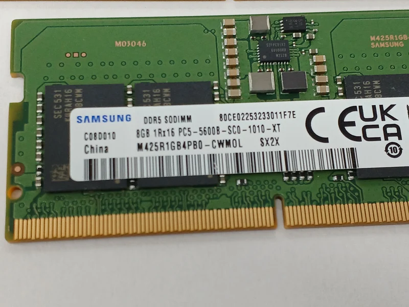 SAMSUNG Laptop-Speicher DDR5 8 GB x 8 Riegel M415R1GB4PB0-CWM0L