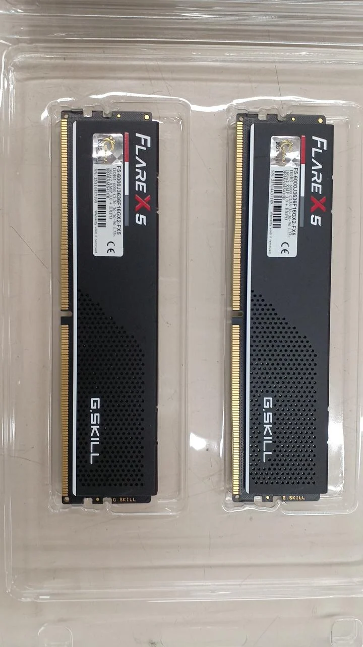 G.SKILL DDR PC5-48000 16GB x 2 Sticks F5-6000J3636F16GX2-FX5