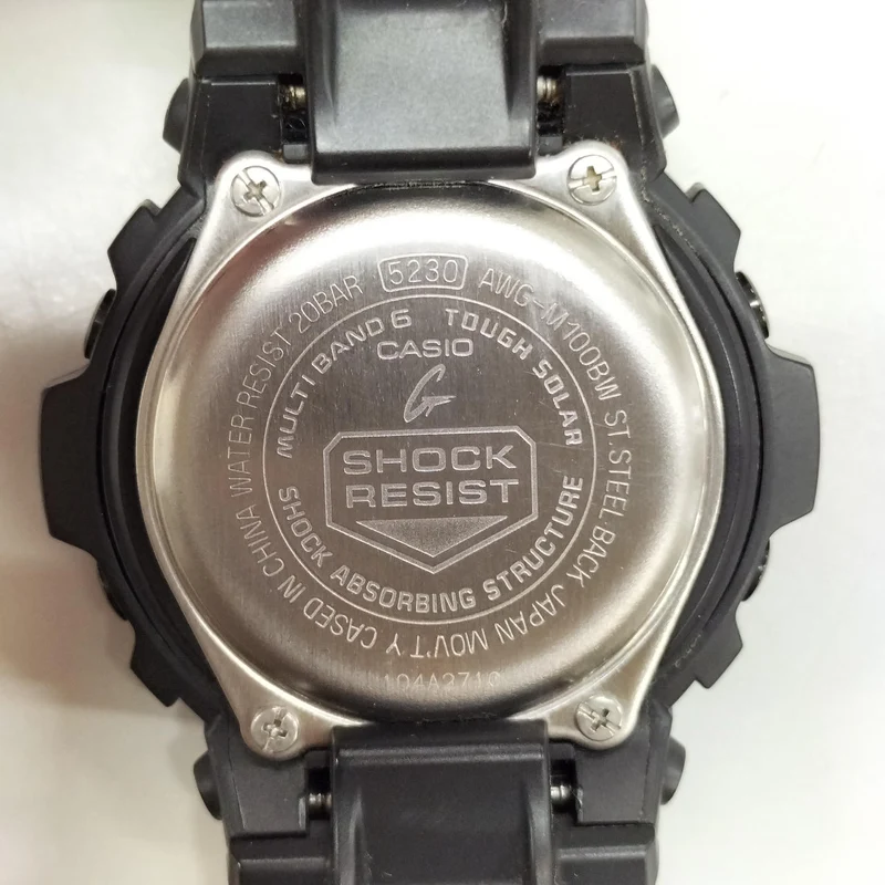 CASIO G-SHOCK AWG-M100BW