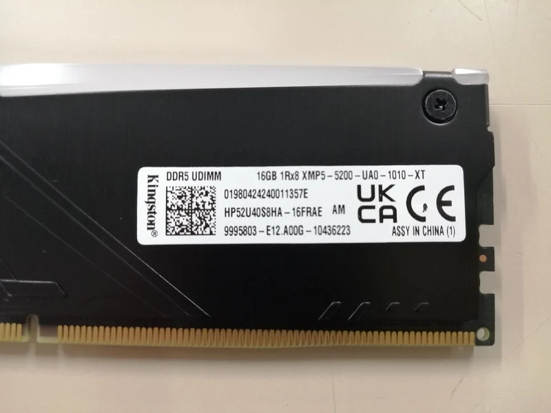 KINGSTON DDR5-Speicher 16 GB 16 GB 1RX8 XMP5-5200