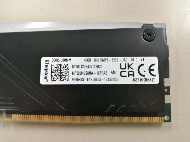 KINGSTON DDR5-Speicher 16 GB 16 GB 1RX8 XMP5-5200