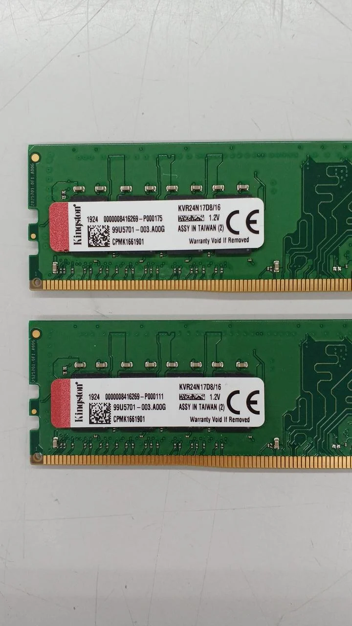 KINGSTON Desktop-Speicher KVR24N17D8/16