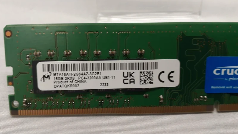 CRUCIAL DDR4-Speicher 16 GB PC4-3200AA-UB1-11