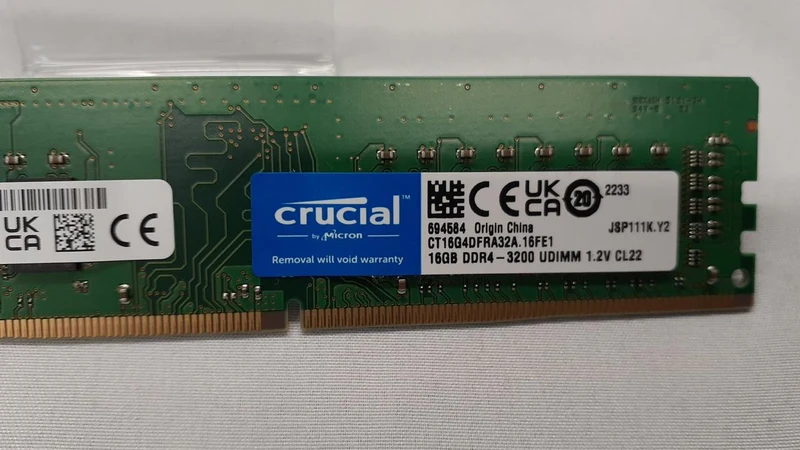 CRUCIAL DDR4-Speicher 16 GB PC4-3200AA-UB1-11
