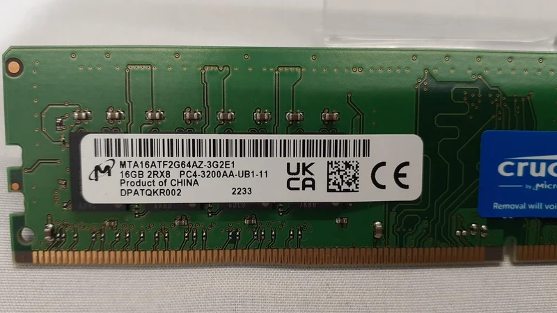 CRUCIAL DDR4-Speicher 16 GB PC4-3200AA-UB1-11