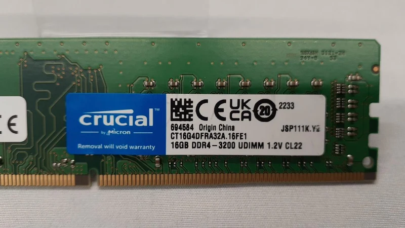 CRUCIAL DDR4-Speicher 16 GB PC4-3200AA-UB1-11