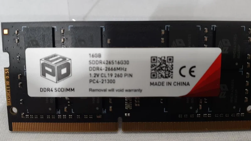 SPD-Speicher: DDR4-2666 16 GB