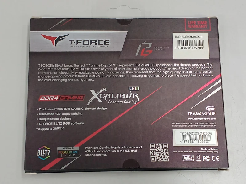 T-FORCE PC-Speicher TF8D416G3200HC16CDC01