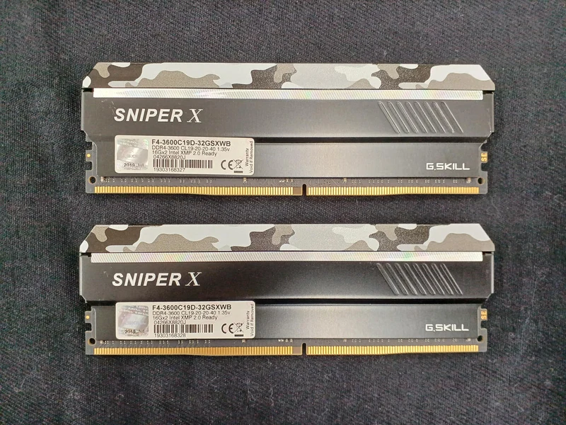 G.SKILL 2 × 16GB PC-Speicher F4-3600C19D-32GSXWB