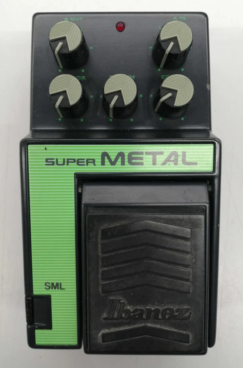 [SCHROTT] IBANEZ Effektpedal & Distortion-Effekt SUPER METAL SML