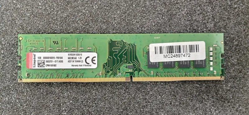 KINGSTON DDR4-Speicher KVR26N19D8/16