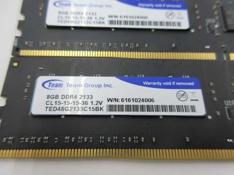 TEAM DDR4-2133 8GB 2-teiliges Set DDR4-2133 8GB x2