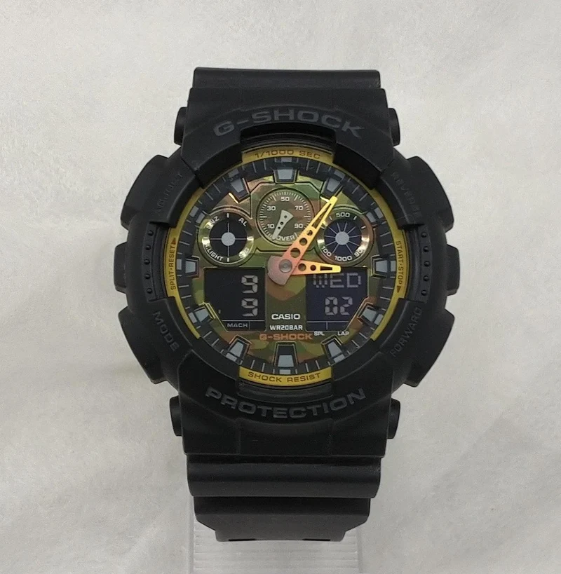 CASIO Quartz G-SHOCK GA-100BY-1AJF