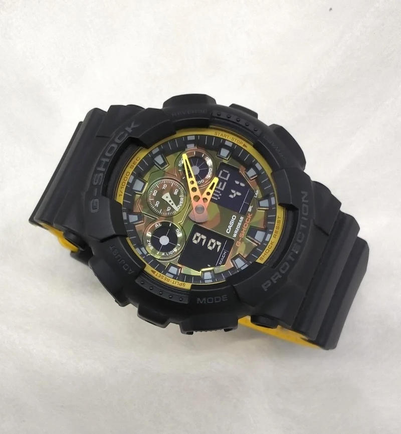 CASIO Quartz G-SHOCK GA-100BY-1AJF