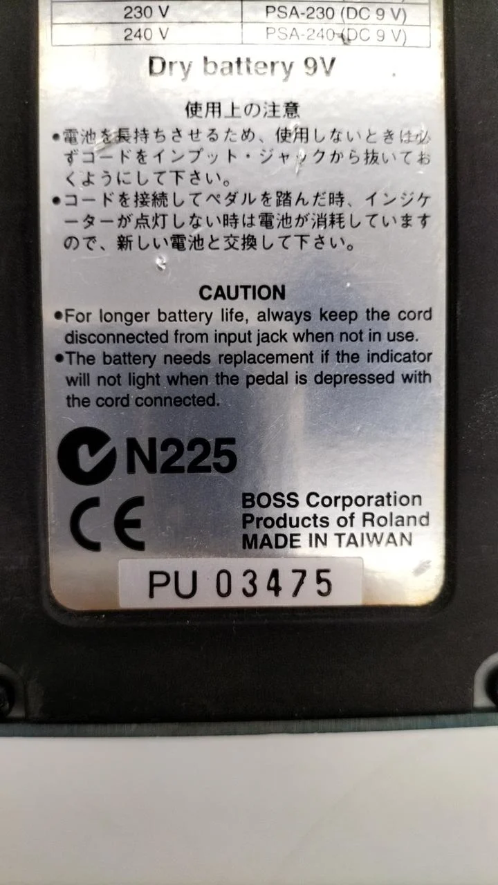 BOSS Distortion Effects BD-2