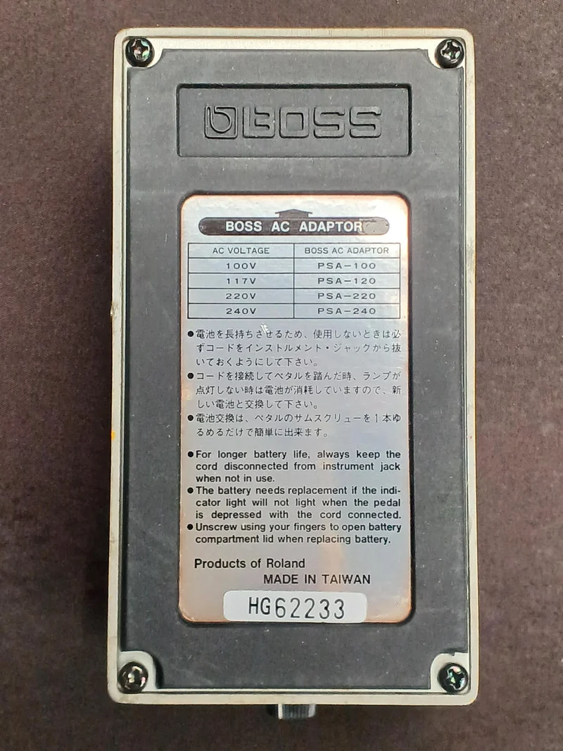 BOSS Effektpedal OS-2