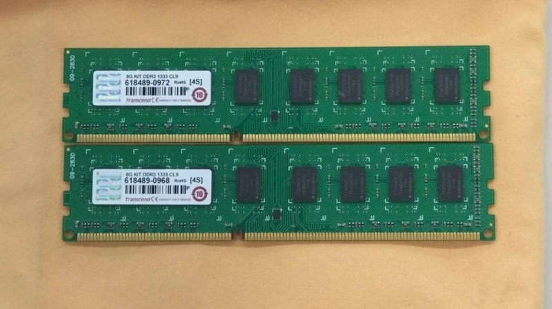 TRANSCEND PC-Speicher DDR3-1333 8 GB x2
