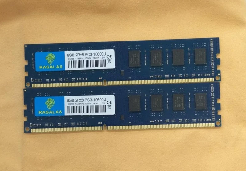 RASALAS PC-Speicher PC3-10600U 8 GB x2