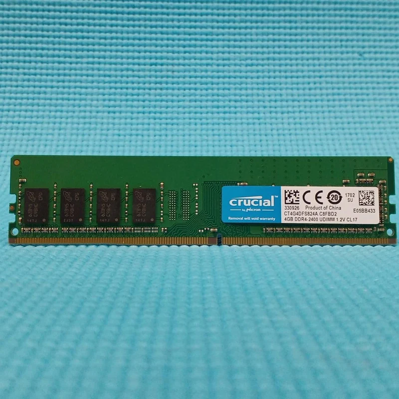 Crucial Memory: DDR4-2400 4 GB
