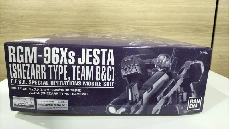 Bandai Mobile Suit Gundam NT MG RGM-96XS Jesta Shezar Team-Version