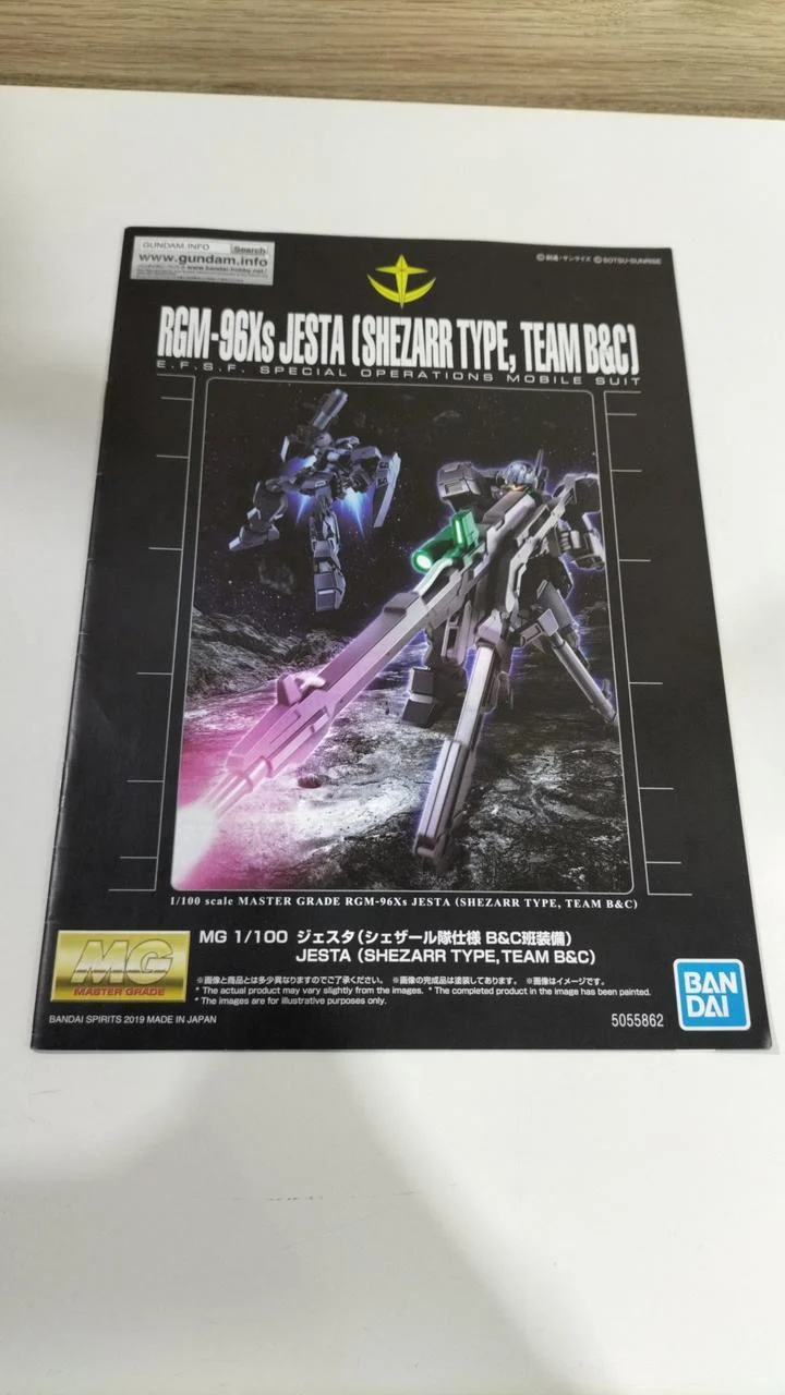 Bandai Mobile Suit Gundam NT MG RGM-96XS Jesta Shezar Team-Version