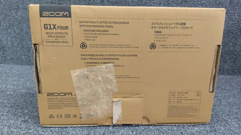 ZOOM Multi-Effekte G1X FOUR