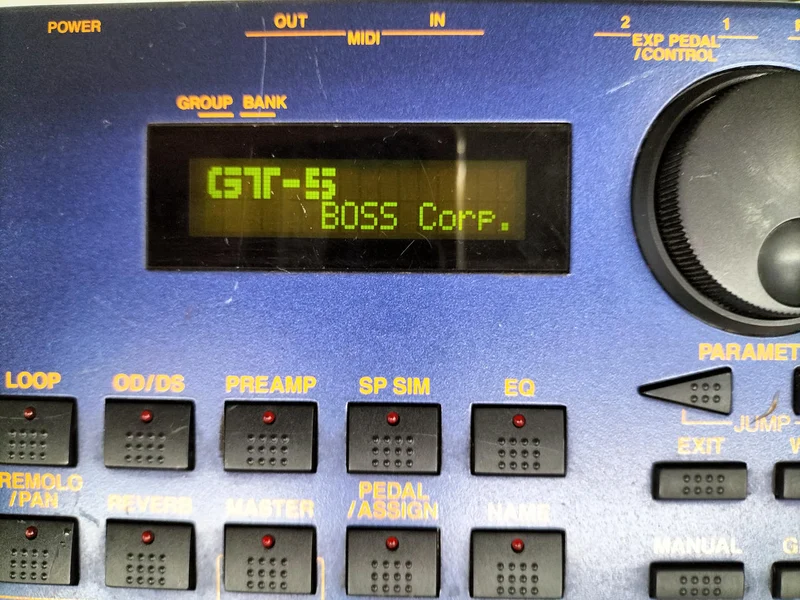 [SCHROTT] BOSS BOSS / Multi-Effektpedal / GT-5 GT-5