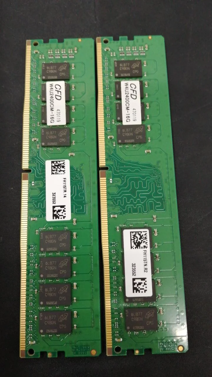 CRUCIAL DDR4-Speicher, 16 GB x 2 Riegel CT16G4DFD824A. C16FBR1