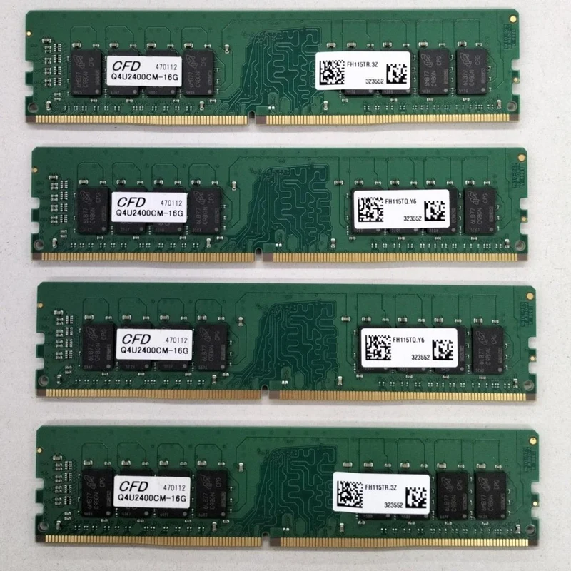 CRUCIAL Arbeitsspeicher: 16 GB x 4 CT16G4DFD824A. C16FBR1