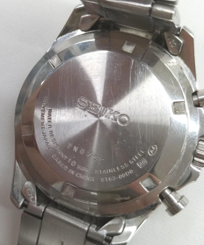 SEIKO Chronograph 8T63-00D0
