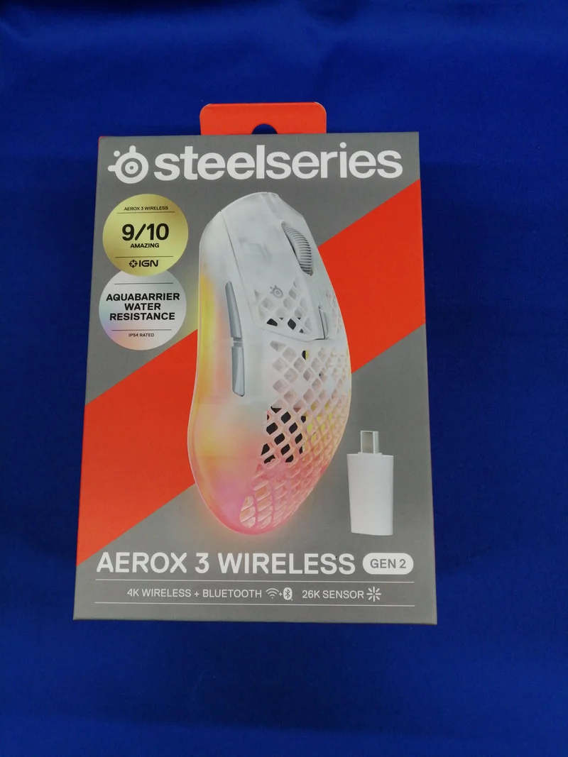 STEEL SERIES Gaming-Maus AEROX 3 WIRELESS GEN2