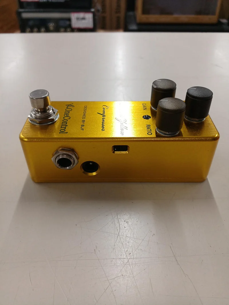 ONE CONTROL Effektpedal: LEMON YELLOW COMPRESSOR