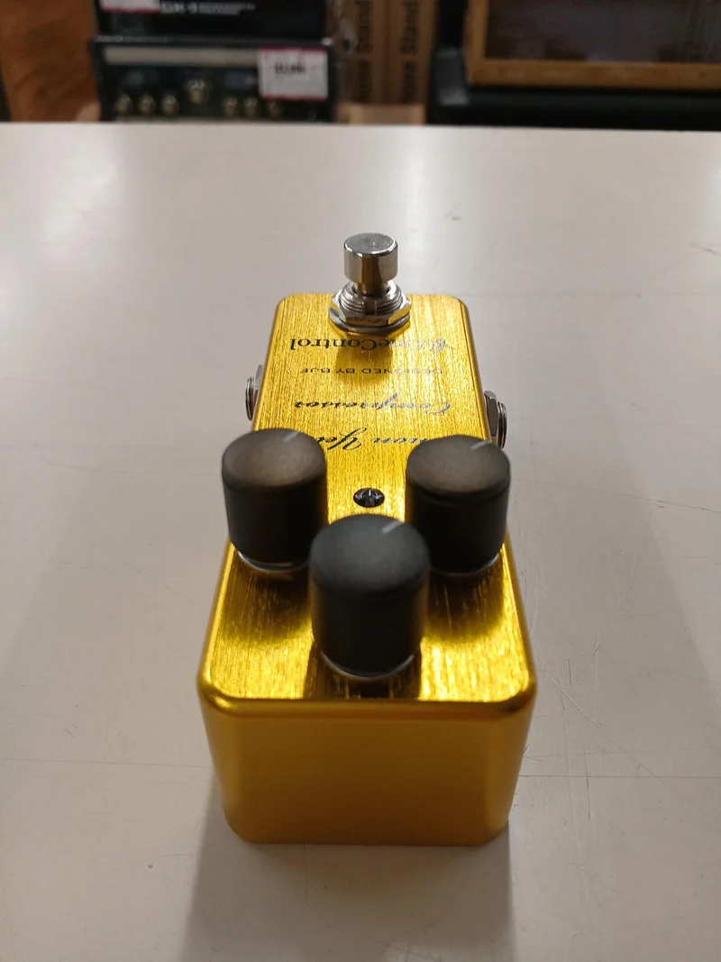 ONE CONTROL Effektpedal: LEMON YELLOW COMPRESSOR