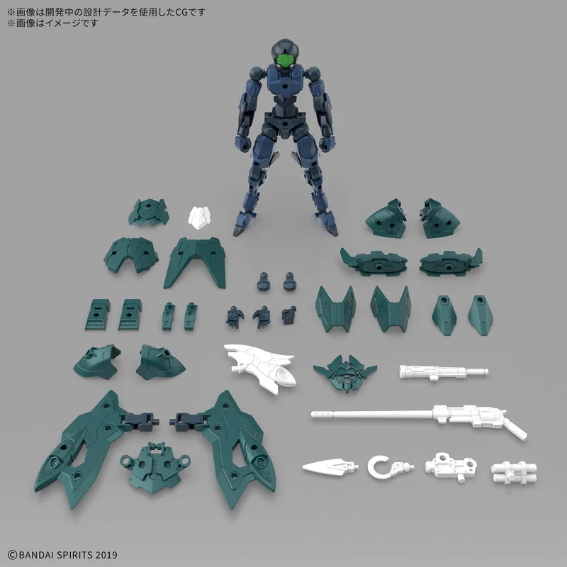Bandai 1/144 30MM EXM-A9p Spinatio (Piratentyp)