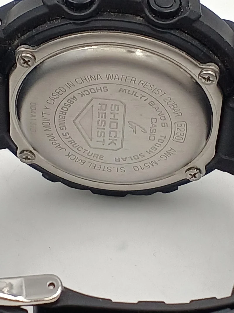 CASIO G-SHOCK Funkgesteuerte Solar-Armbanduhr AWG-M510-1BJF