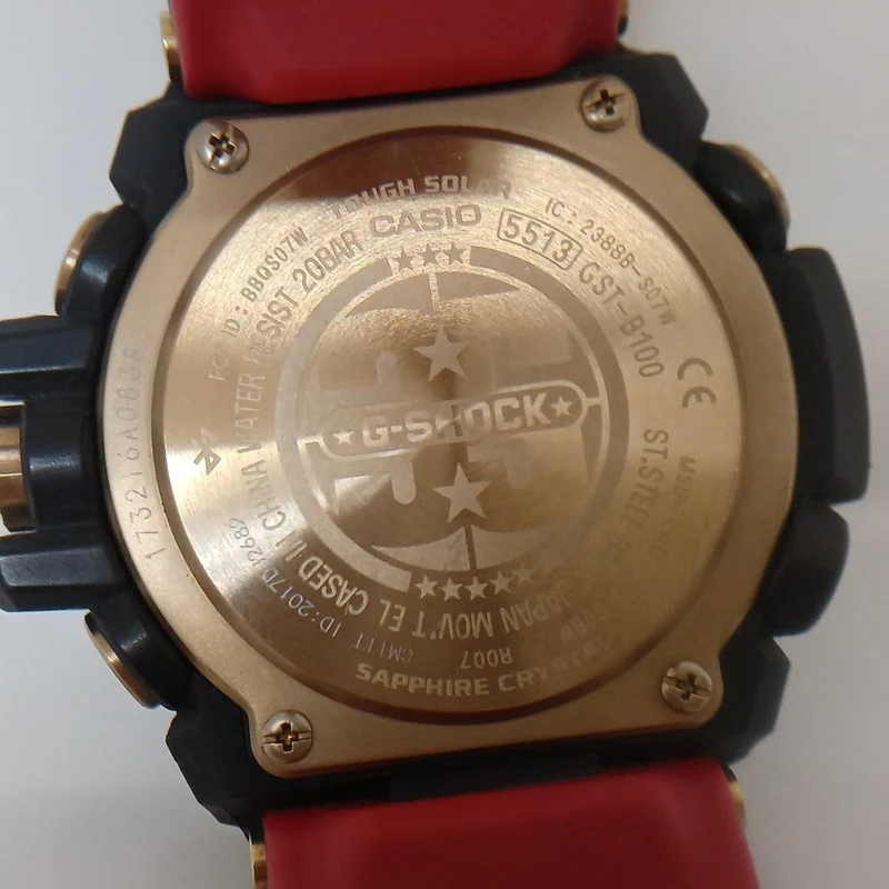 CASIO G-SHOCK Gold Tornado GST-B100 35-jähriges Jubiläum