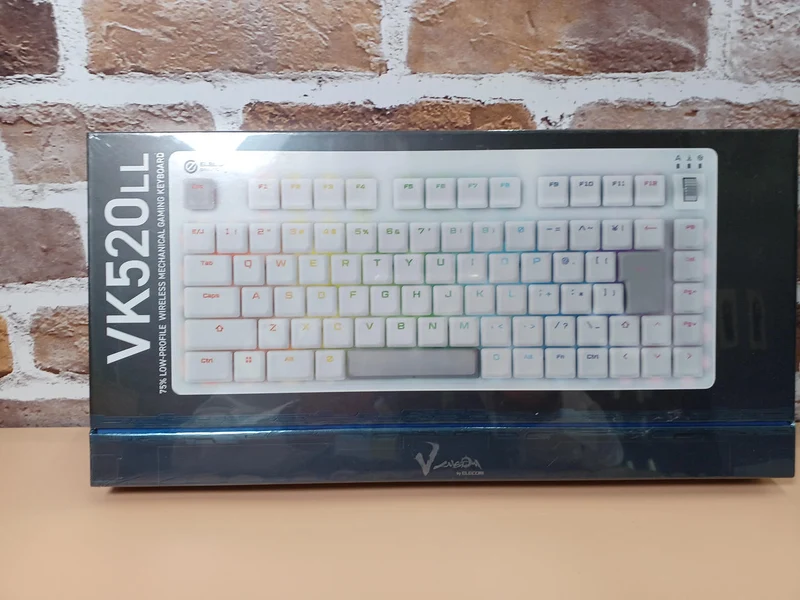 ELECOM [Ungeöffnet] Gaming-Tastatur TK-VK520LLWH