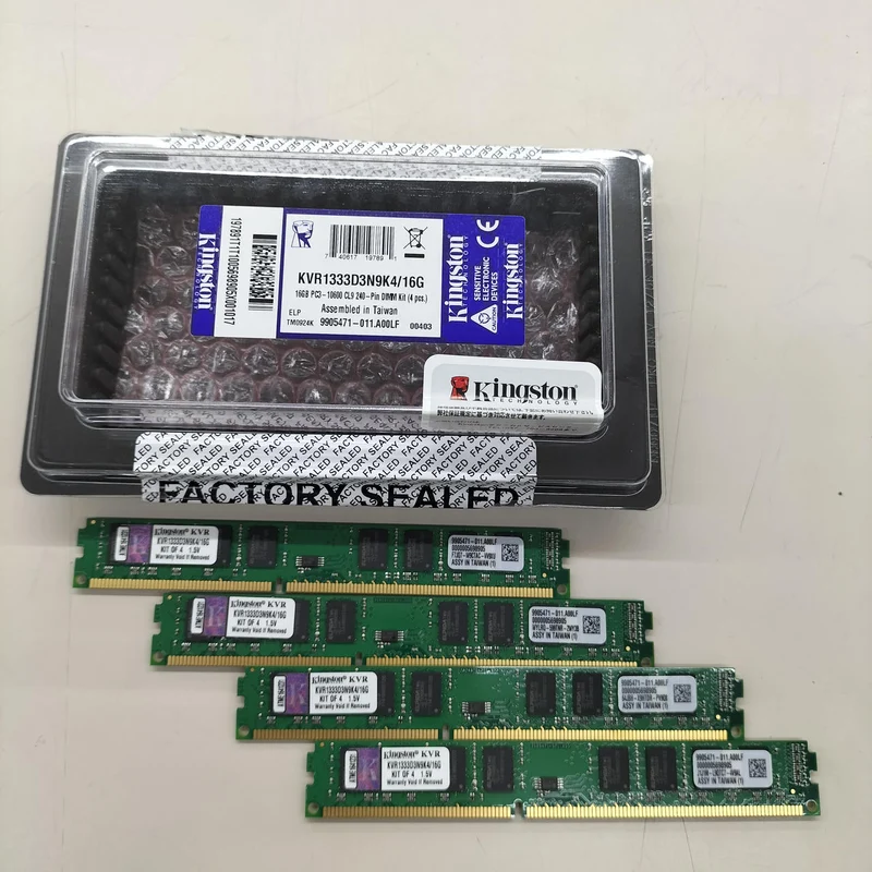 [SCHROTT] KINGSTON DDR3 16GB Set KVR1333D3N9K4