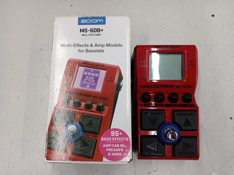 ZOOM Multi-Effekte MS60B+