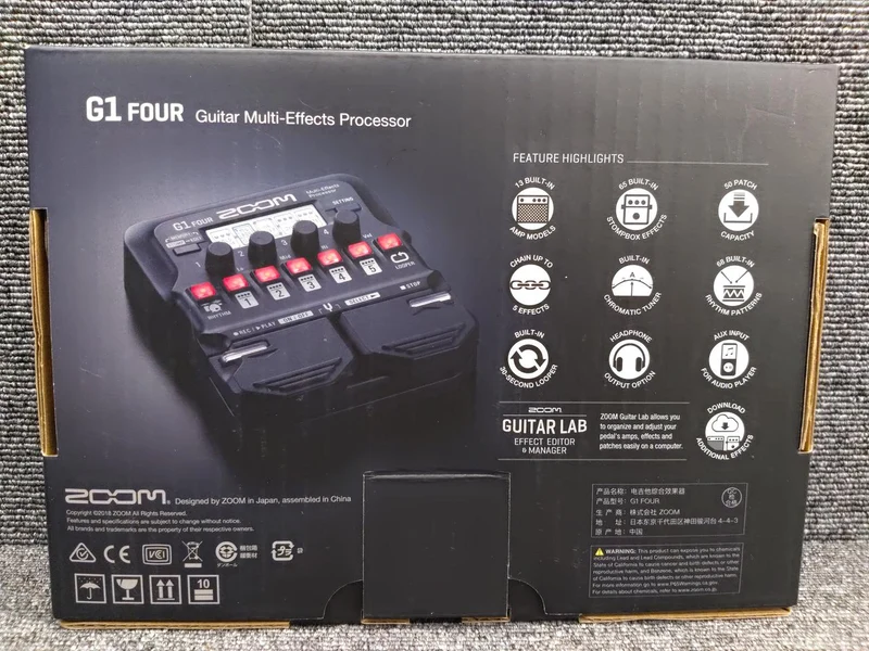 ZOOM Multi-Effekte G1 FOUR