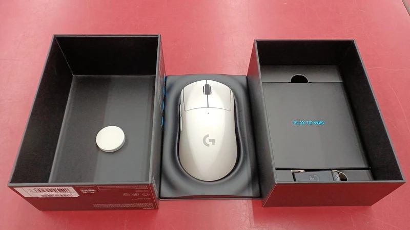 LOGICOOL Gaming-Maus G-PPD-003-WH